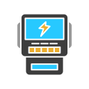 medidor de electricidad icon