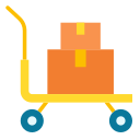 carrito de equipaje icon