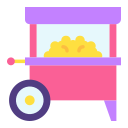 carrito de palomitas de maíz icon