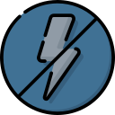 flash apagado icon