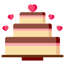 pastel de boda icon