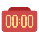 reloj digital icon