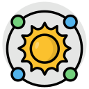 sistema solar icon