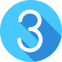 numero 3 icon