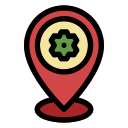 pin de ubicación icon