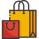 Flat Icon Shopping Bag Graphic by lorongstudio555 · Creative Fabrica