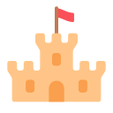 castillo de arena icon