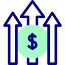 crecimiento del dinero icon