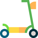 scooter de chute 