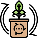 biodegradable icon