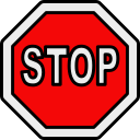 señal de stop 