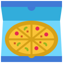 caja de pizza icon