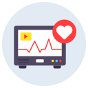 monitor de ecg icon