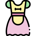 falda acampanada icon