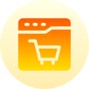 las compras en línea icon