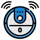 aspirador robot icon