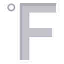 fahrenheit icon