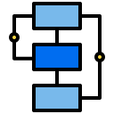 diagrama de flujo icon