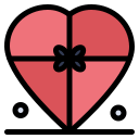 caja de corazón icon