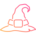 sombrero de mago icon