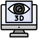 sensor 3d icon