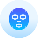 máscara facial icon