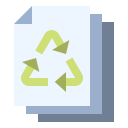 reciclaje de papel icon