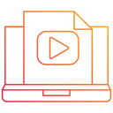 video tutorial icon