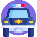 coche de policía icon