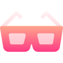 gafas 3d icon