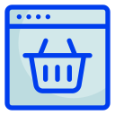 las compras en línea icon