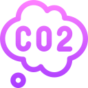 nube de co2 icon