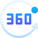 360 grados icon