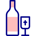 botella de vino 