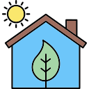 casa ecológica icon