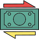 transferencia de dinero icon