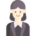 mujer de negocios icon