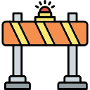 bloque de carreteras icon