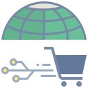 comercio electrónico icon