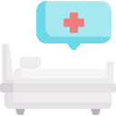 cama de hospital icon