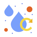 reciclar agua icon