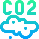 nube de co2 icon