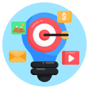 estrategia digital icon