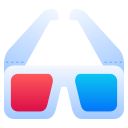 gafas 3d icon