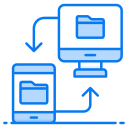 sincronización de datos icon