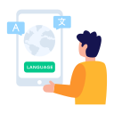 aprendizaje de idiomas icon