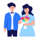 pareja de boda 