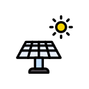 energía solar icon