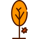 arbol de otoño icon