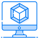 modelo 3d icon